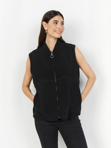 Soyaconcept Top ' SC-ONYX ' in Black: front