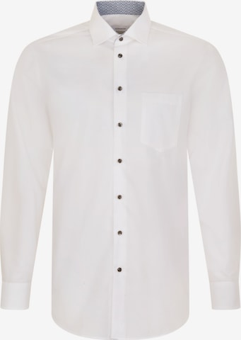 Fit confort Chemise business SEIDENSTICKER en blanc : devant