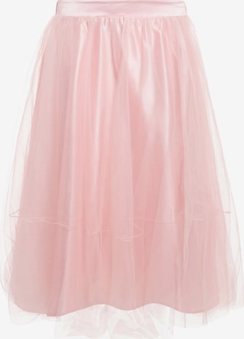 Ulla Popken Skirt in Pink: front