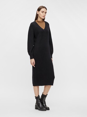 OBJECT Knit dress 'Malena' in Black