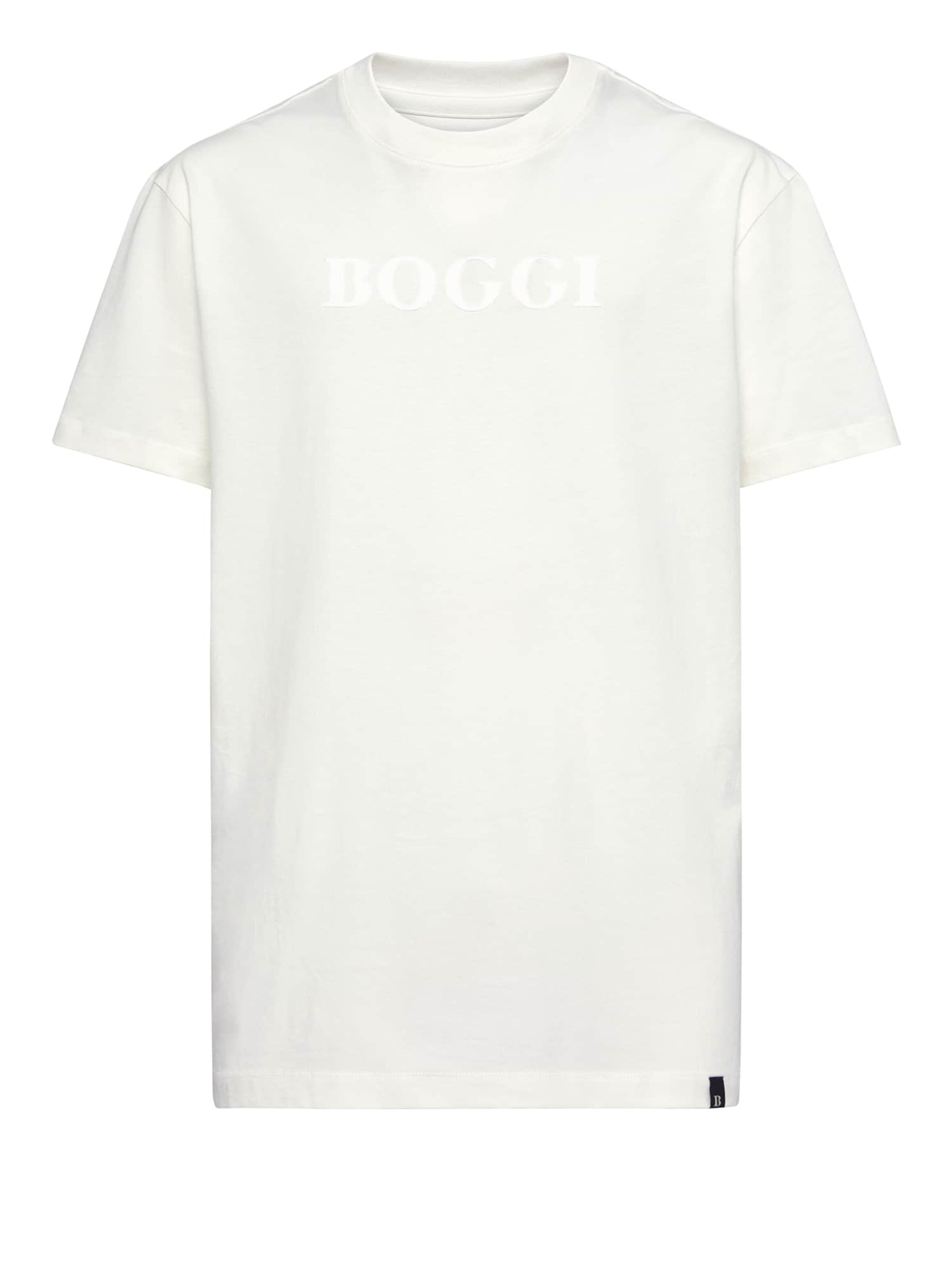 Boggi Milano Shirt in Wit: voorkant