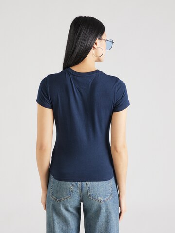 T-shirt 'ESSNTL' Tommy Jeans Curve en bleu