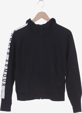 UNDER ARMOUR Sweatshirt & Zip-Up Hoodie in S in Blue: front