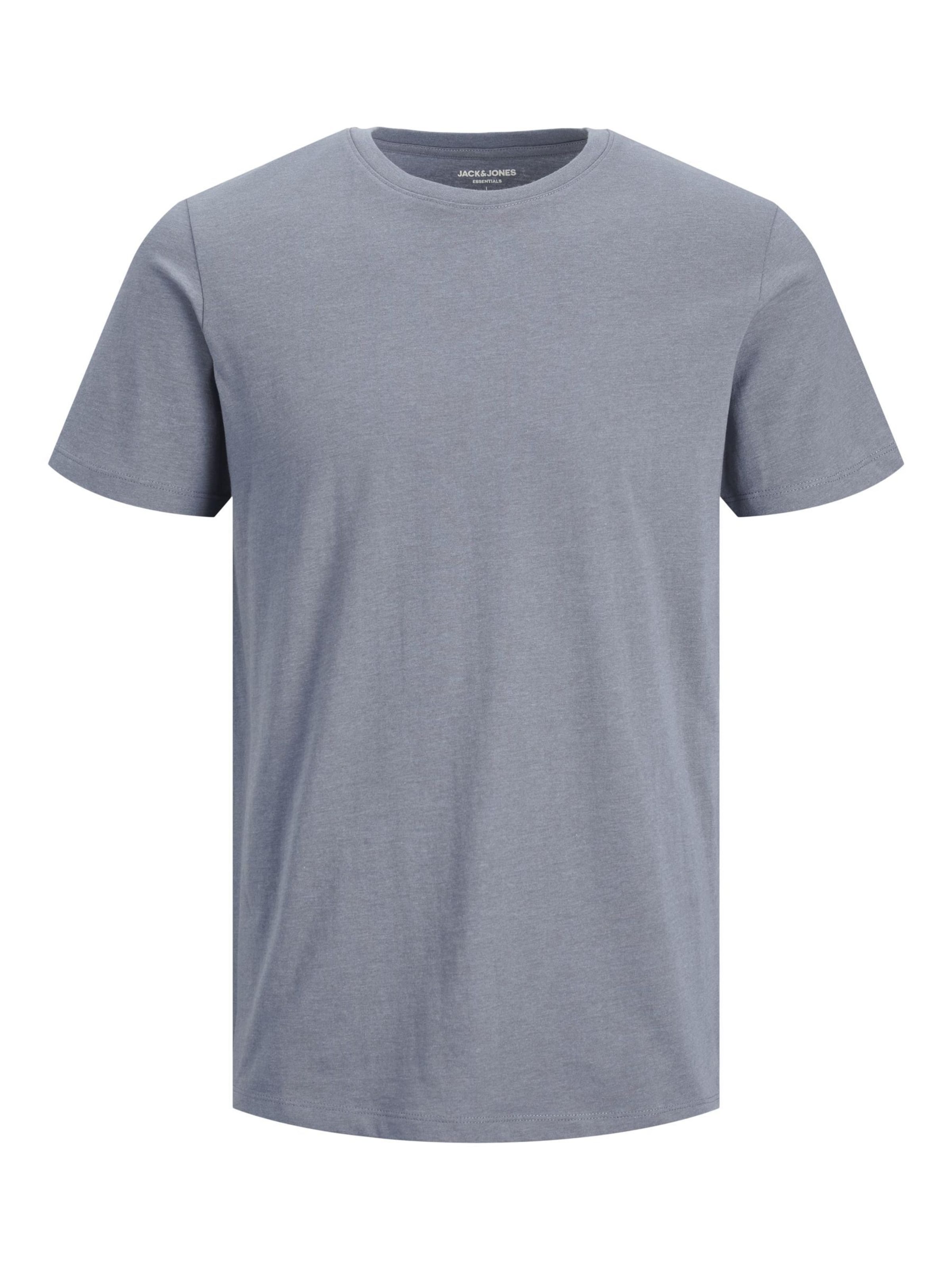 JACK & JONES Shirt in Grey: front