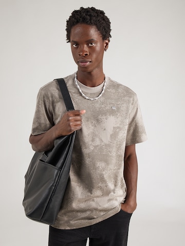 Maglietta di G-STAR in grigio: frontale