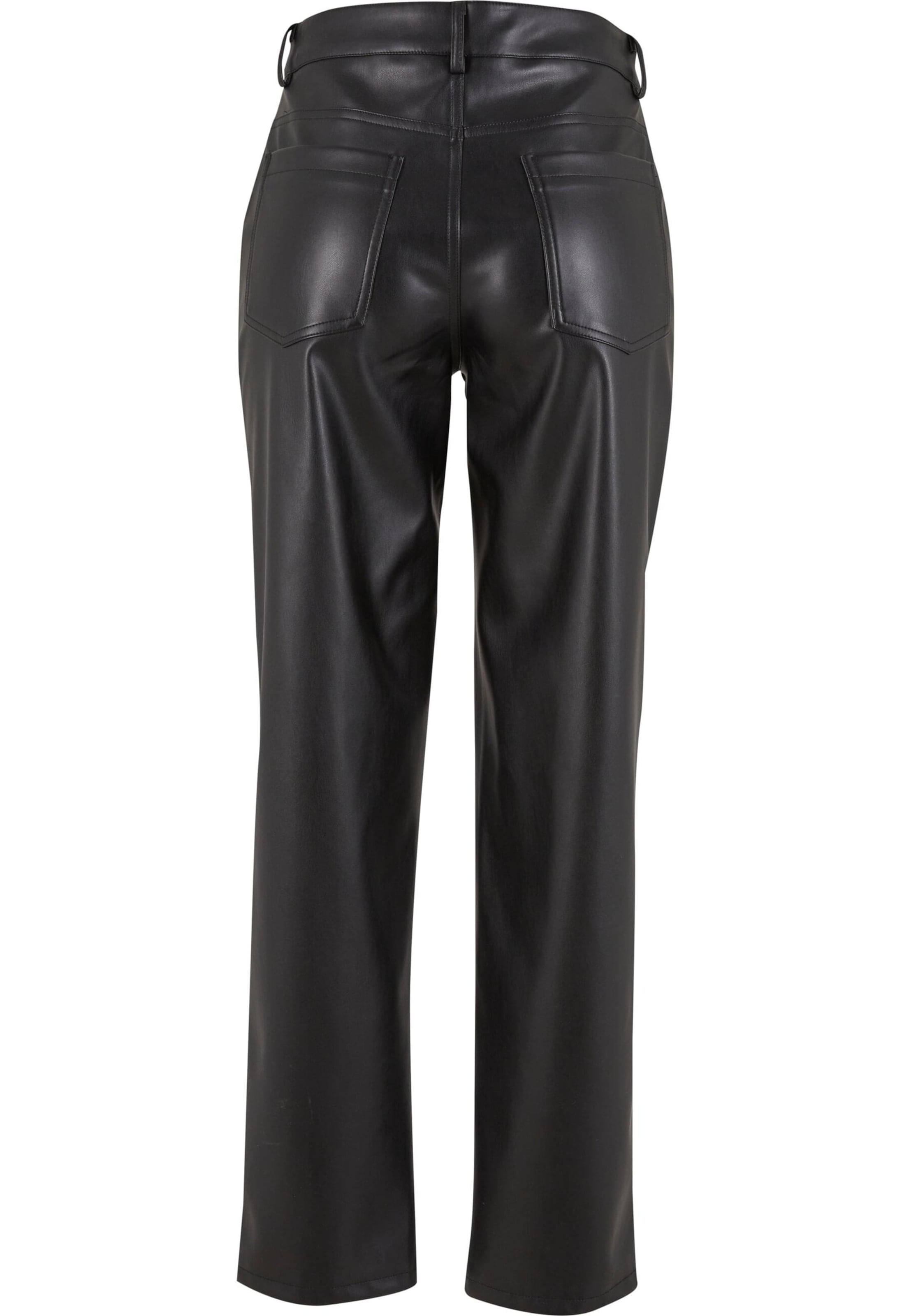 Urban Classics Regular Trousers in Black