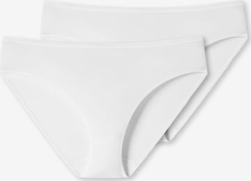 SCHIESSER Slip ' 95/5 ' in Weiß: Vorderseite