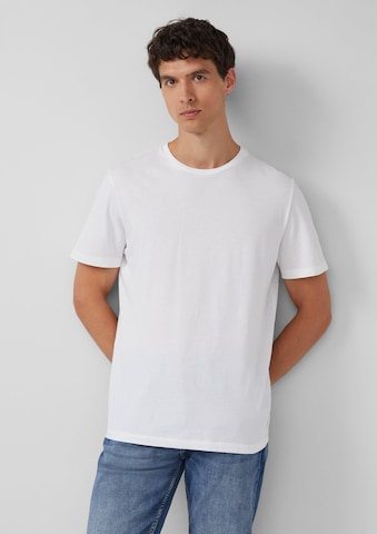 T-Shirt s.Oliver en blanc : devant