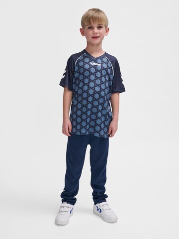 Hummel Functioneel shirt in Blauw