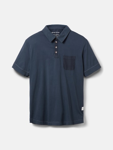 TOM TAILOR Poloshirt in Blau: predná strana