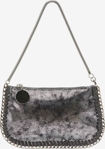 Borsa a spalla di IZIA in argento: frontale