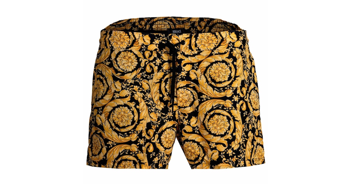 VERSACE Zwemshorts in Geel ABOUT YOU