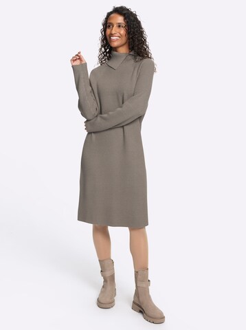 heine Strickkleid in Grau: Vorderseite