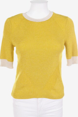 MANGO Sweater & Cardigan in XS in Yellow: front