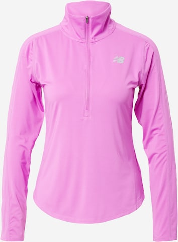 new balance Performance Shirt 'Accelerate' in Pink: front