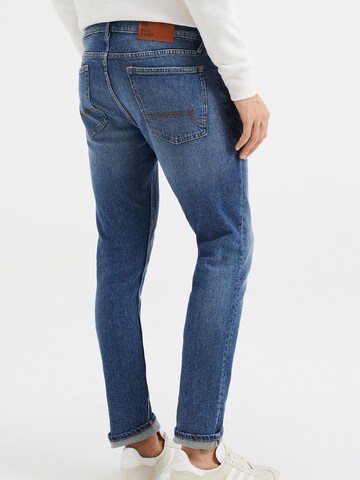 WE Fashion Slimfit Jeans i blå