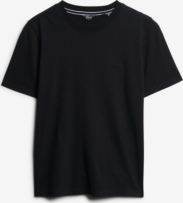 Superdry Shirt 'Essential' in Black: front