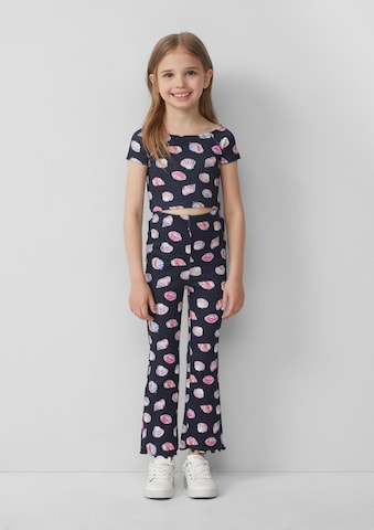 s.Oliver Flared Leggings in Blauw