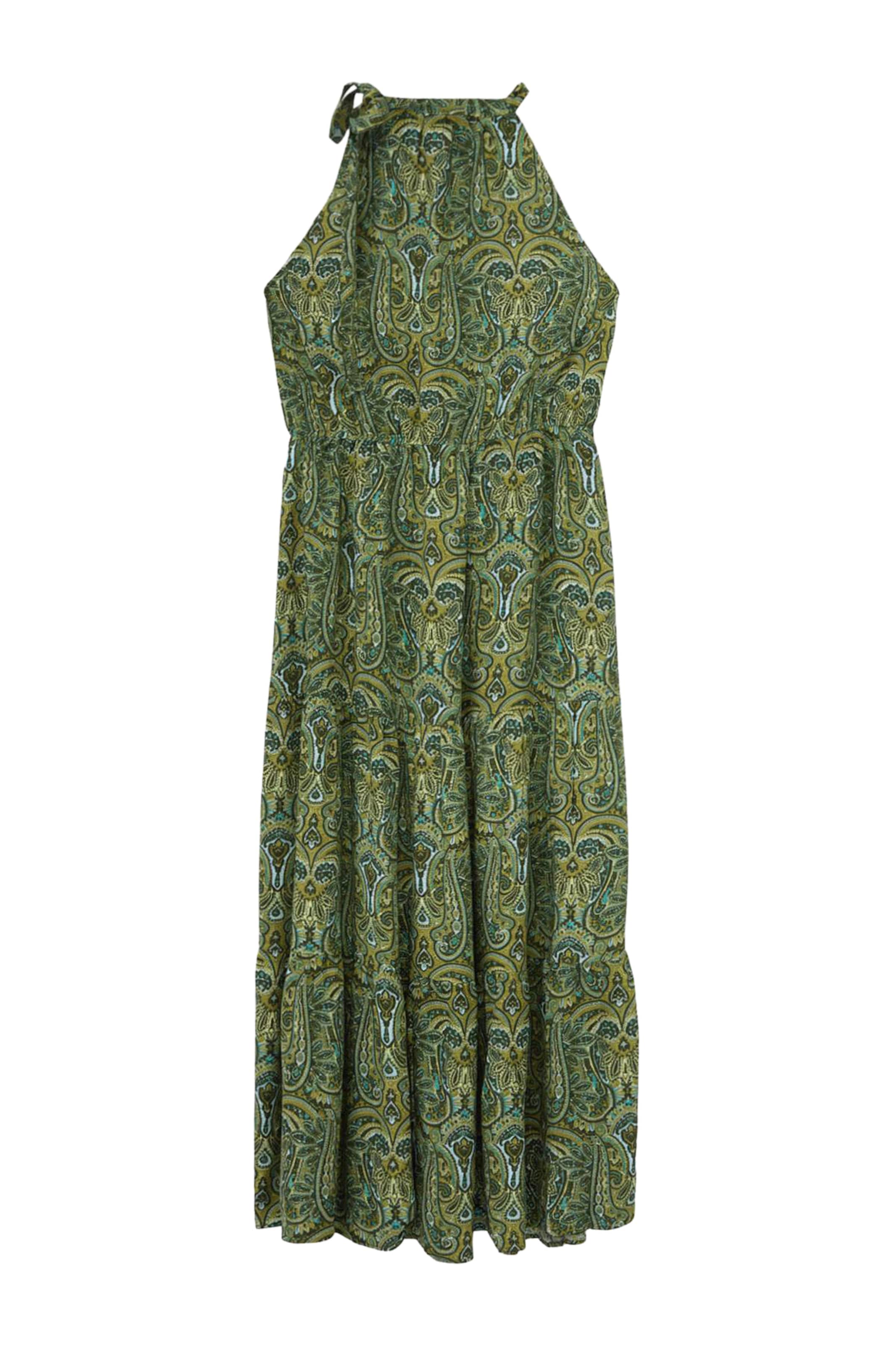 Trendyol Curve - Vestido de verano en verde