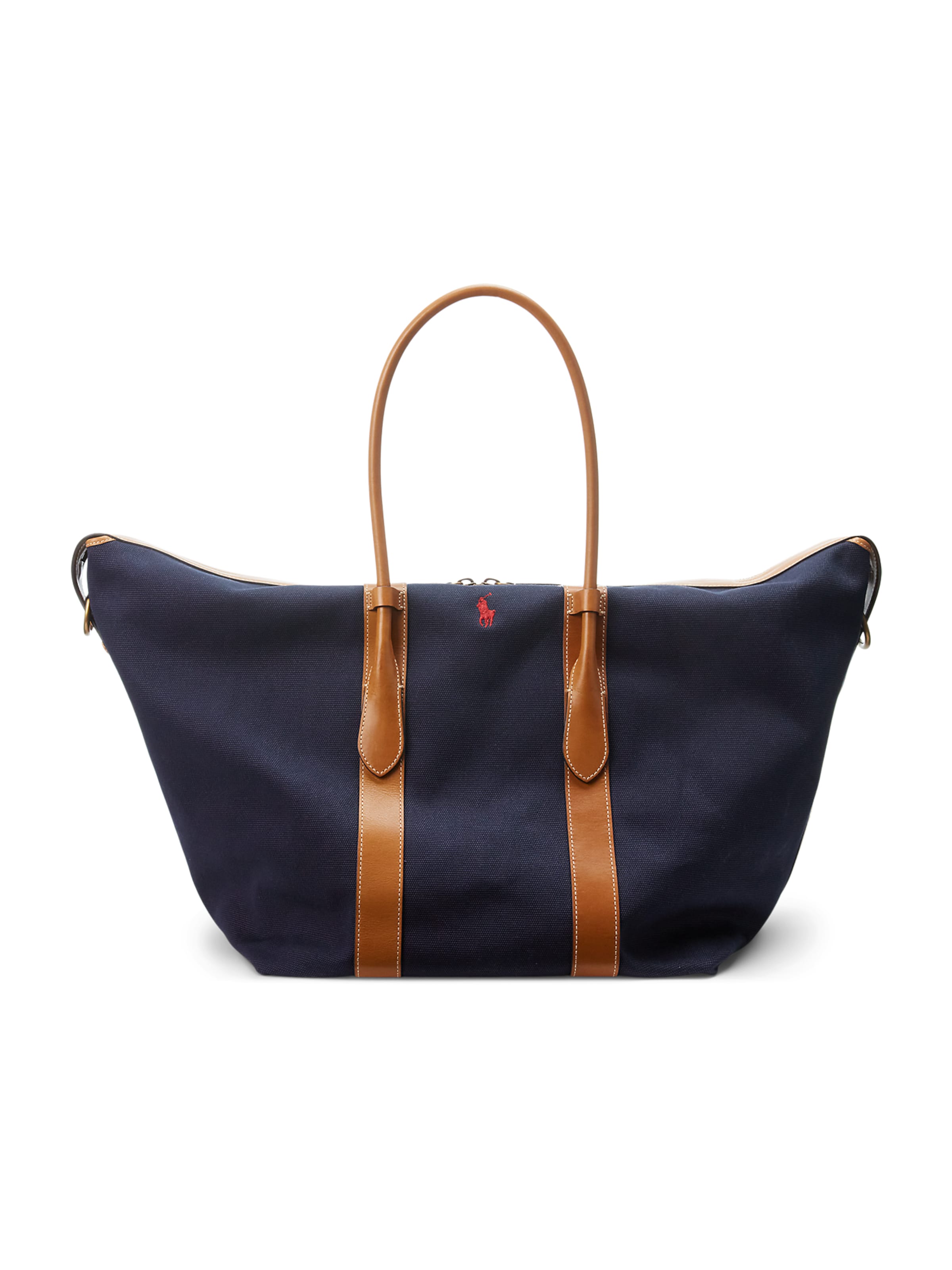 Polo Ralph Lauren Víkendová taška - Modrá: predná strana