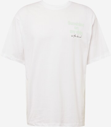 T-Shirt 'Yunus' ABOUT YOU en blanc : devant