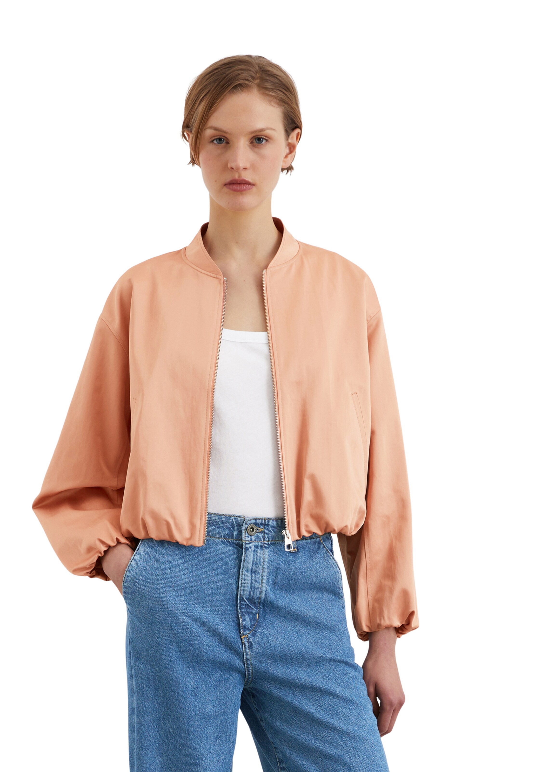 Marc O'Polo Between-season jacket in Orange: front