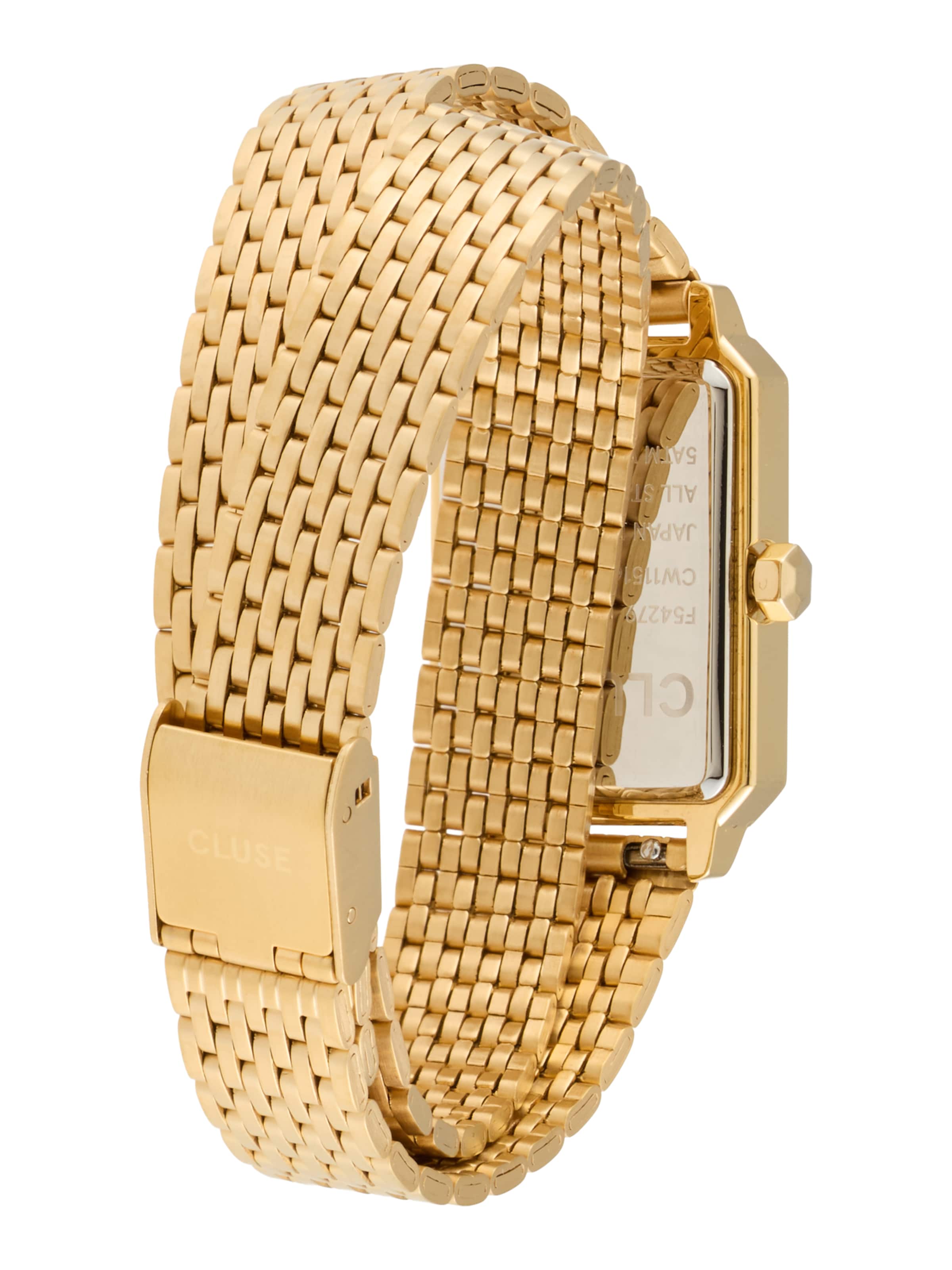 CLUSE Аналогов часовник в червено