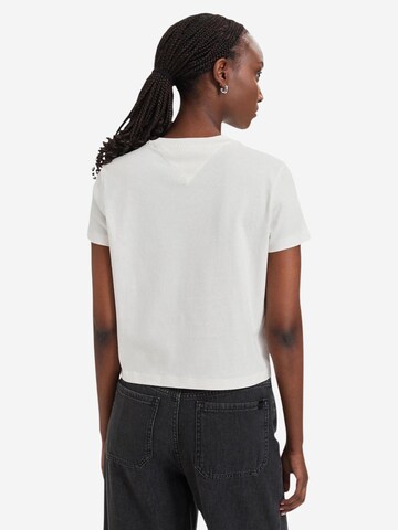 Maglietta 'DW0DW22818' di Tommy Jeans in bianco