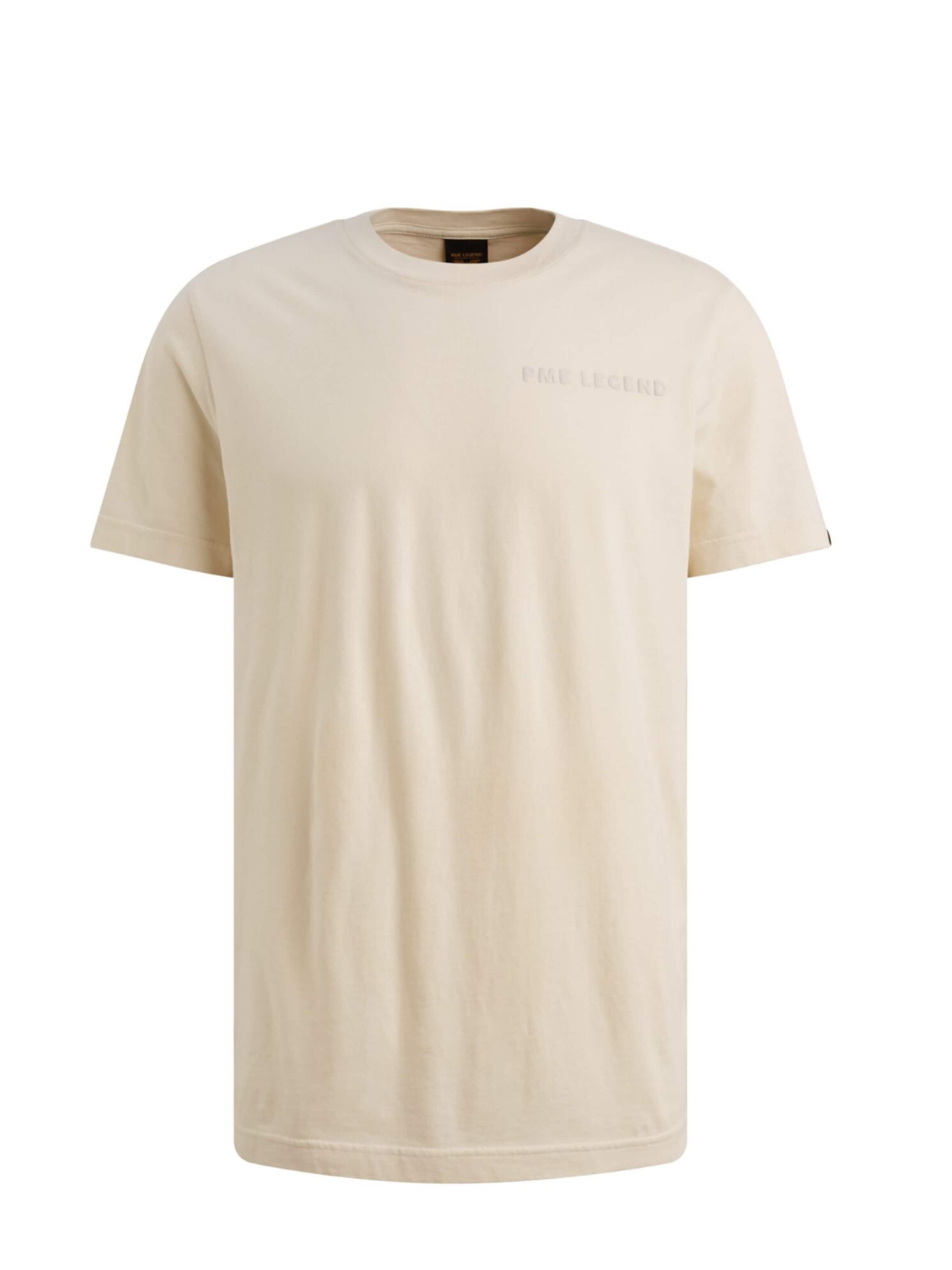 Pme-Legend Shirt 'PME Legend - Heren t-shirt' in Beige: front