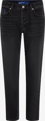 KARL LAGERFELD JEANSTapered Traperice - crna boja: prednji dio