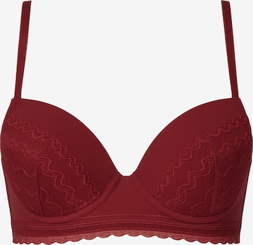 C&City Push-up BH in Rot: Vorderseite