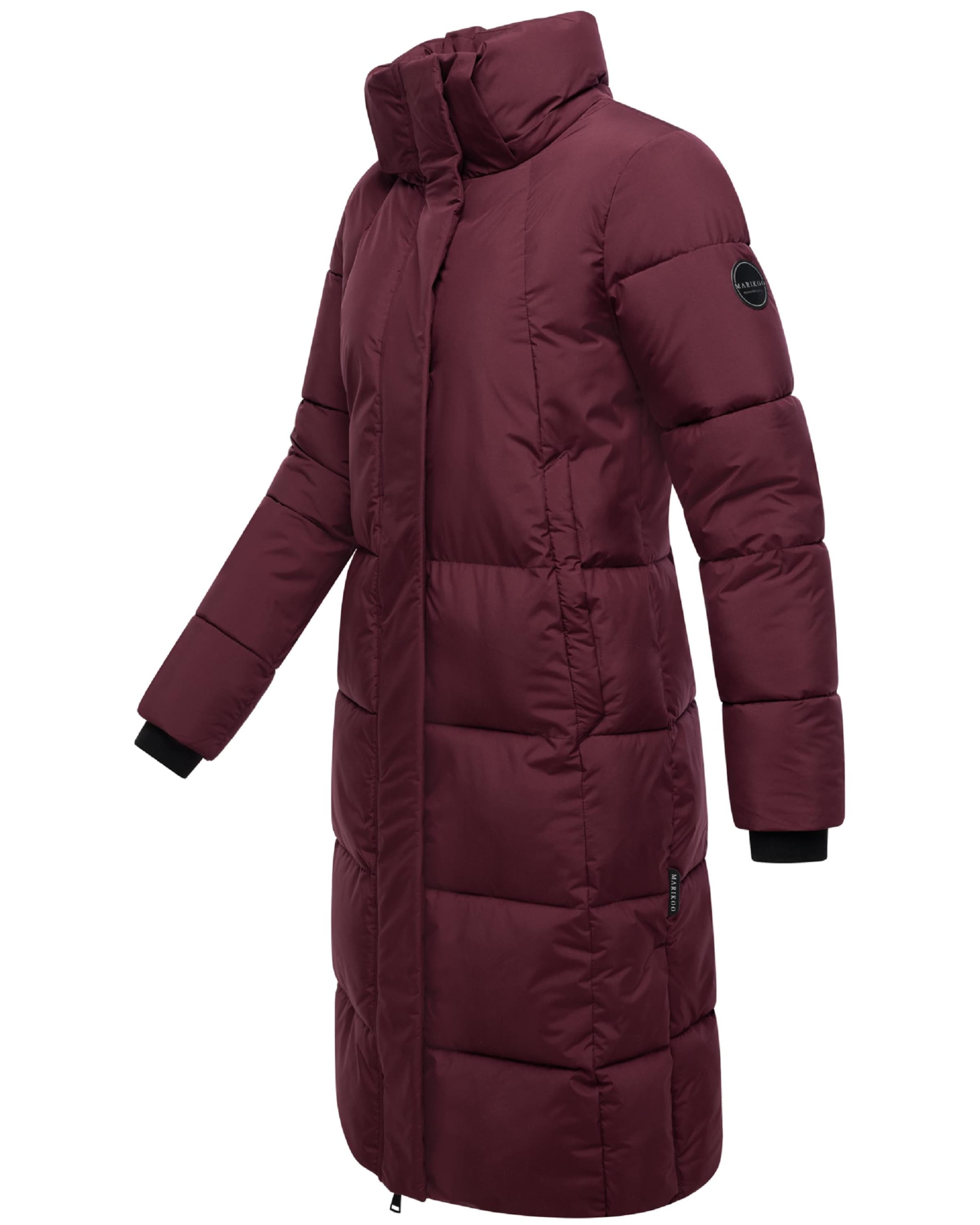 MARIKOO Winter Coat 'Chumanii XVI' in Red