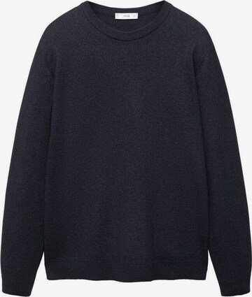 MANGO MAN Sweater 'Antigua' in Blue: front