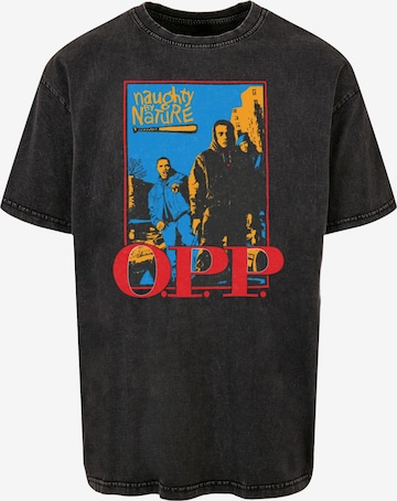 T-Shirt 'Naughty By Nature - OPP' Merchcode en noir : devant