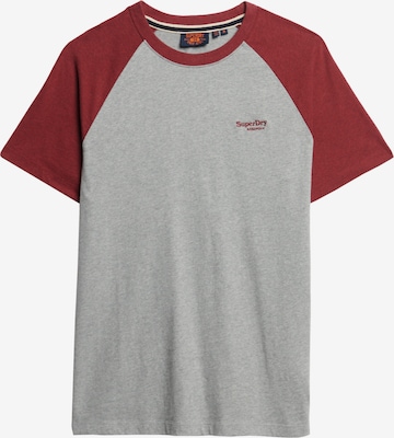 T-Shirt Superdry en gris : devant