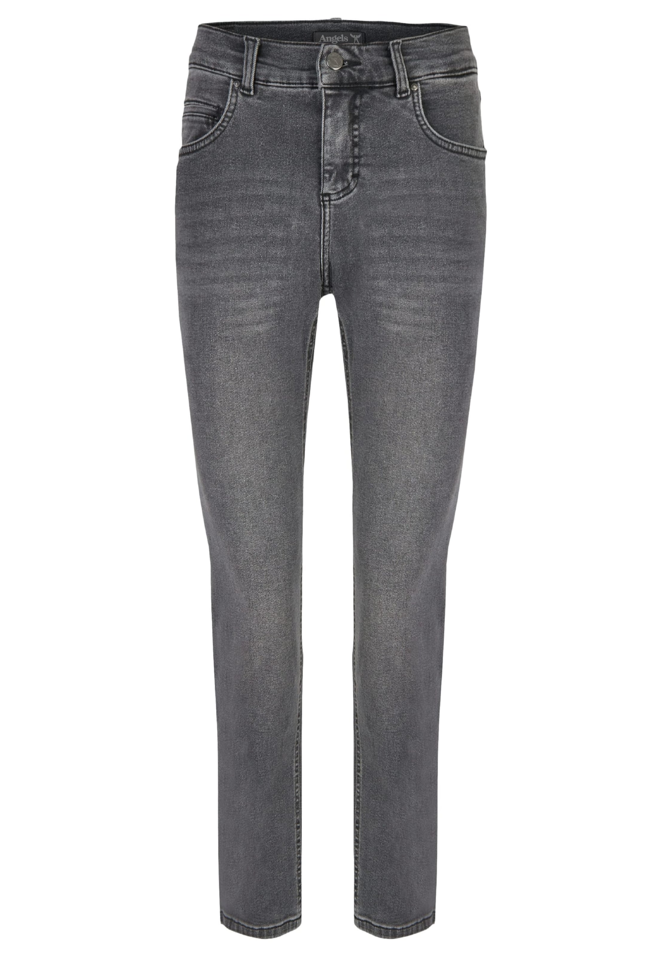 Coupe slim Jean 'Cici' Angels en gris : devant