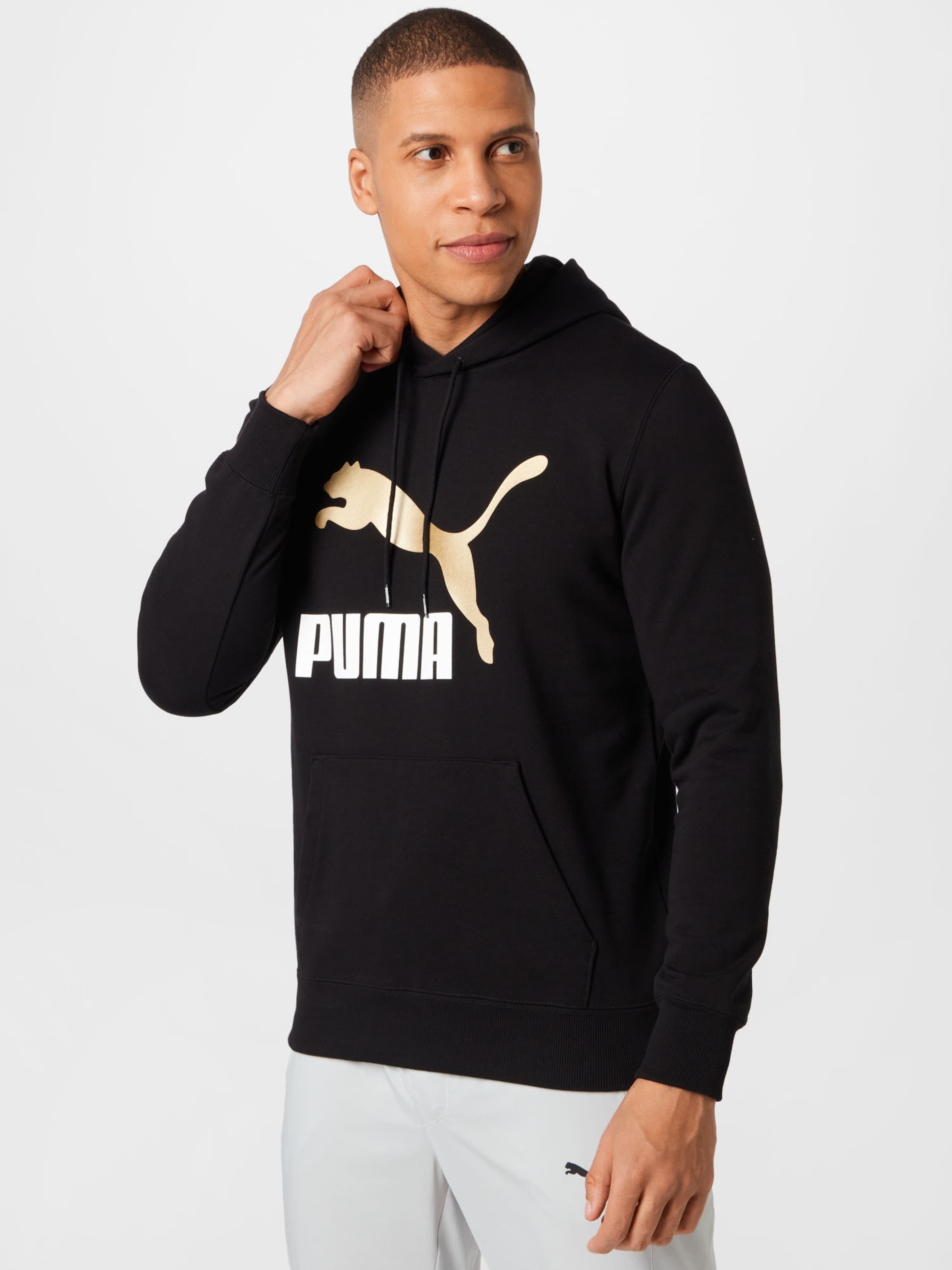 puma hoodie navy blue