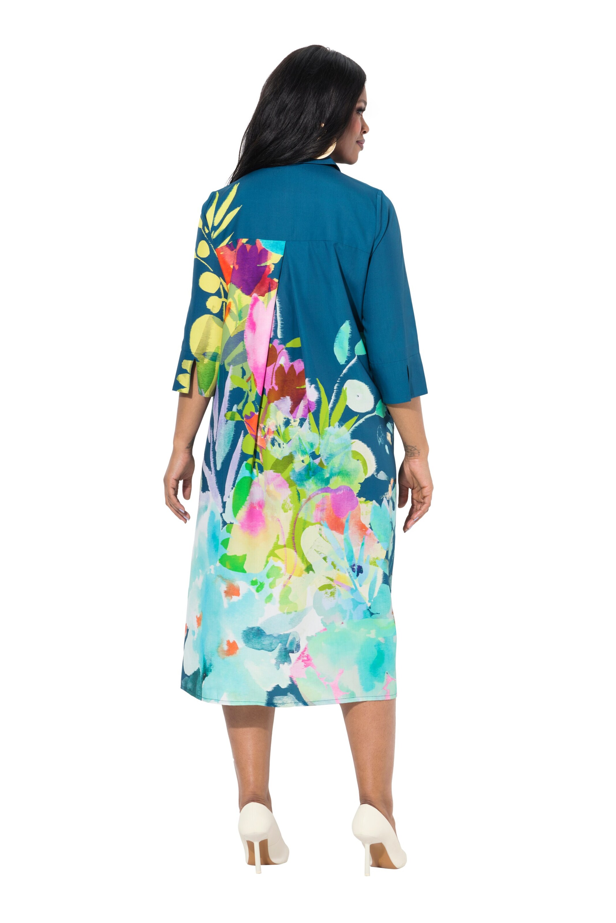 Ulla Popken Jurk in Blauw