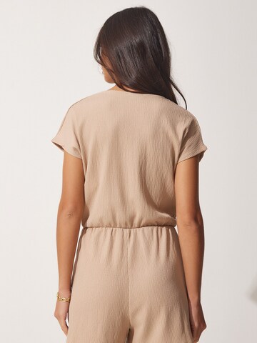 bēšs Happiness İstanbul Kombinezons