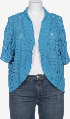 SHEEGO Sweater & Cardigan in 6XL in Blue: front