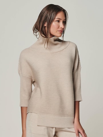 Pullover 'BAILEY' di YOU LOOK PERFECT in beige: frontale