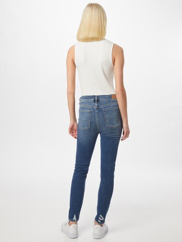 American Eagle Skinny Džíny – modrá