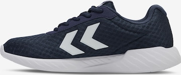 Hummel - Zapatillas deportivas bajas en azul: frente