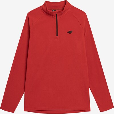 4F Funktionele fleece-jas in de kleur Rood / Zwart, Productweergave