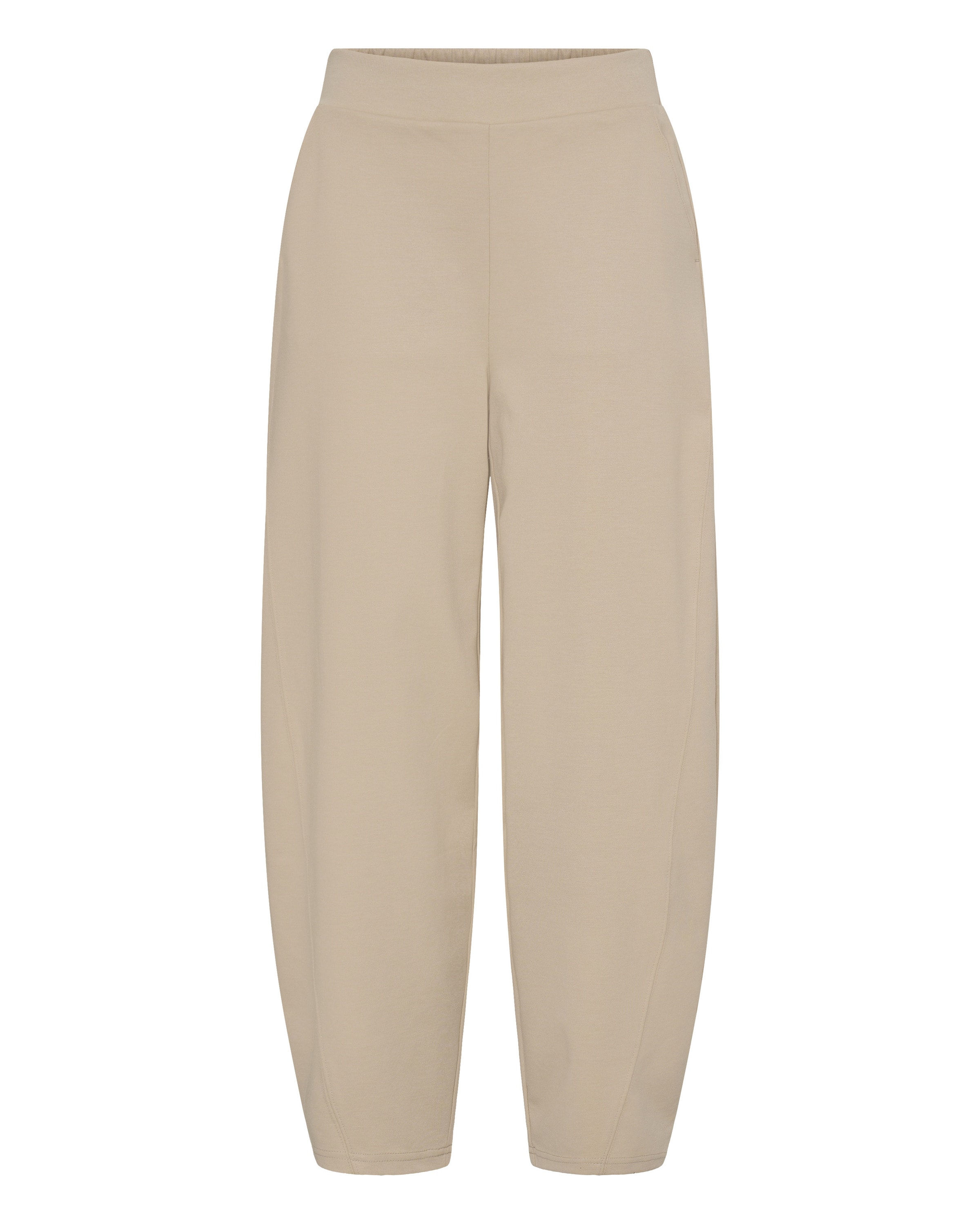 ICHI Vat Broek 'IHKate' in Beige: voorkant