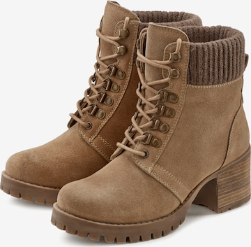 Boots LASCANA en marron