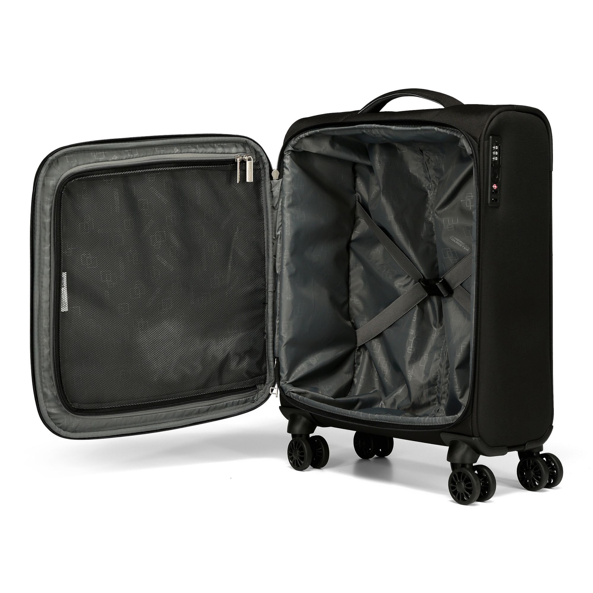 American Tourister Trolley in Black