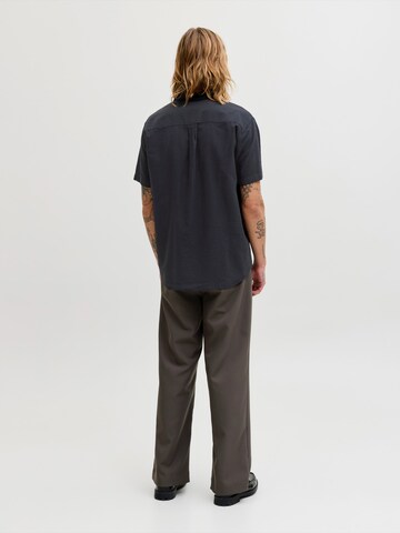 JACK & JONES - Ajuste regular Camisa 'JJESUMMER' en negro