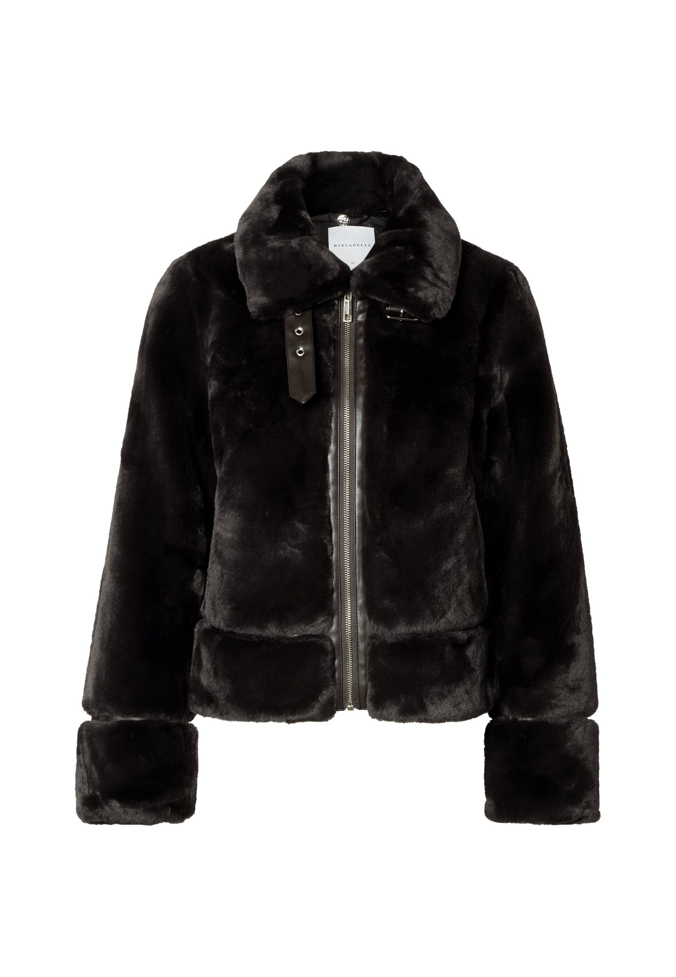 Veste d’hiver 'Lambra' RINO & PELLE en marron : devant