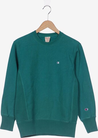 Champion Sweatshirt & Zip-Up Hoodie in L in Green: front